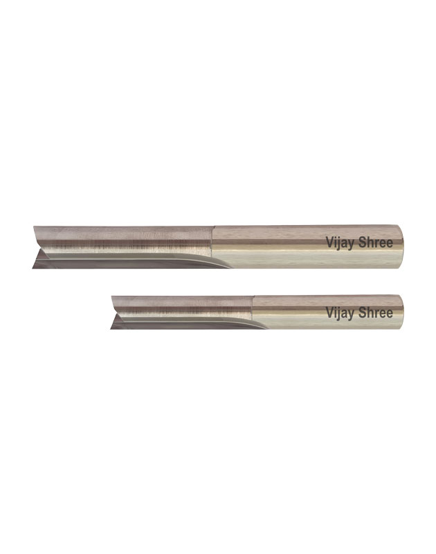 2 Flute Straight End Mill (Solid Carbide) Carbide Tools Vijay Shree