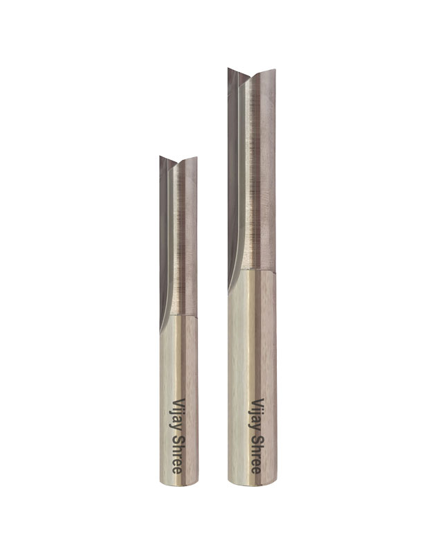 2 Flute Straight End Mill (Solid Carbide)